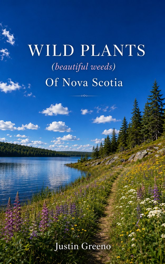 Cover of Wild Plants (beautiful weeds) of Nova Scotia by Justin Greeno